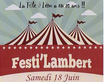 FESTI’LAMBERT LE 18 JUIN