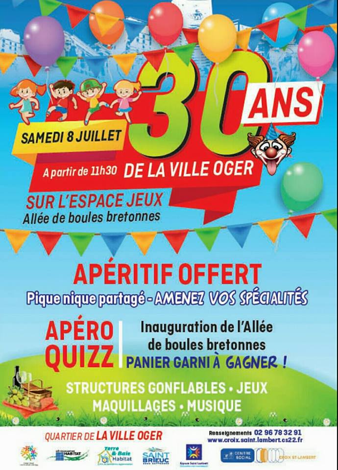 Les 30 ans de la « Ville Oger »