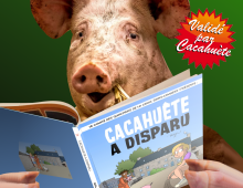 Des nouvelles de Cacahuète !!