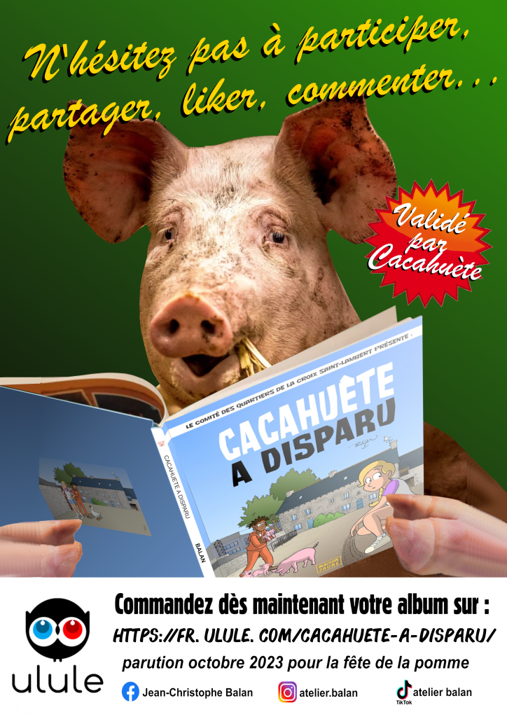 Des nouvelles de Cacahuète !!