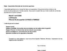 AVIS A LA POPULATION!!!!