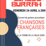 Concert à la Ferme le 24 Avril..